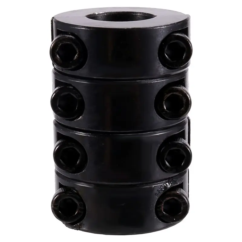 MLGB-4PCS Double Split Shaft Collars Oxide Set Screw Style Double Split Setscrew Shaft Collar  Inner Diameter 20*40*15Mm