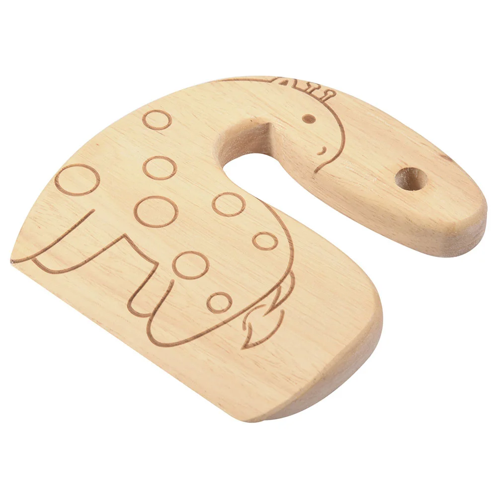 Kids Toys Fruit for Decorative Wood Kitchen Plaything Wooden Prop Knife Cutting Machine Baby