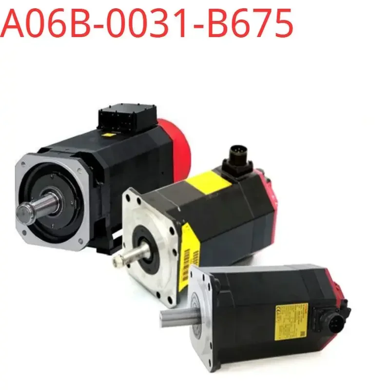 A06B-0031-B675  Second-hand tested ok    servo motorin good Condition