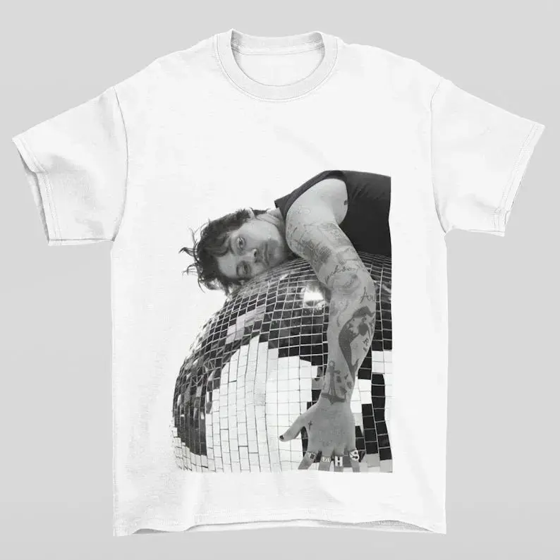 Hip Pop Y2k Tops HARRY STYLES Graphic Print Short Sleeve Fashion Artist Popular Casual T-shirt Harajuku Sleeve Aesthetic Clothes