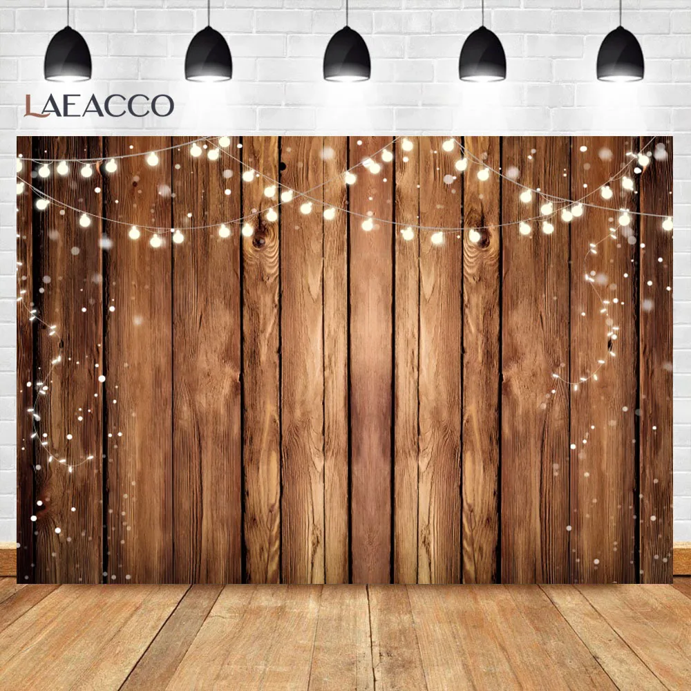 Brown Wooden Plank Textured Background Farm Portrait Birthday Party Wedding Decoration Wooden Floor Backdrop Photography Studio