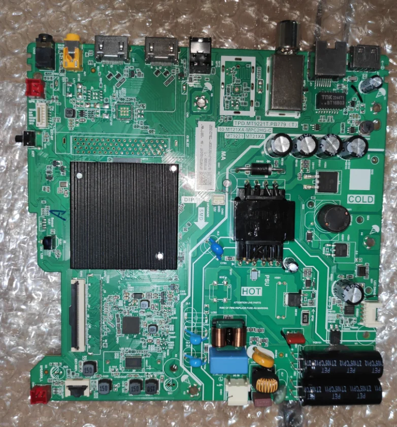 

TPD.MT9221T.PB779 (T) 40-MT21XA-MPC2HG-C MT9221 NT21XA Three in one TV motherboard tested well