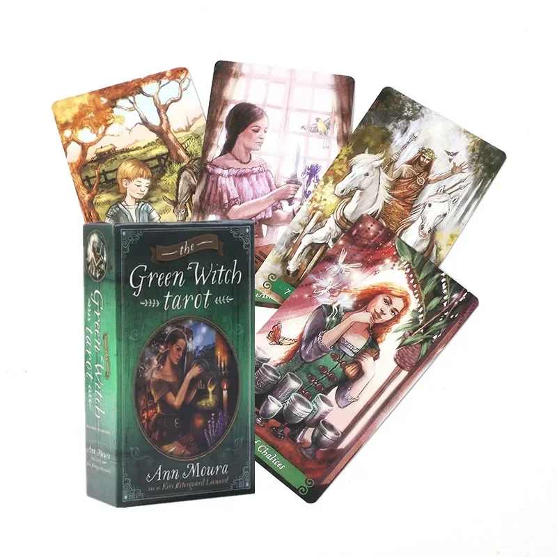 The Green Witch Tarot Cards Deck Party Board Game Oracle Playing Card