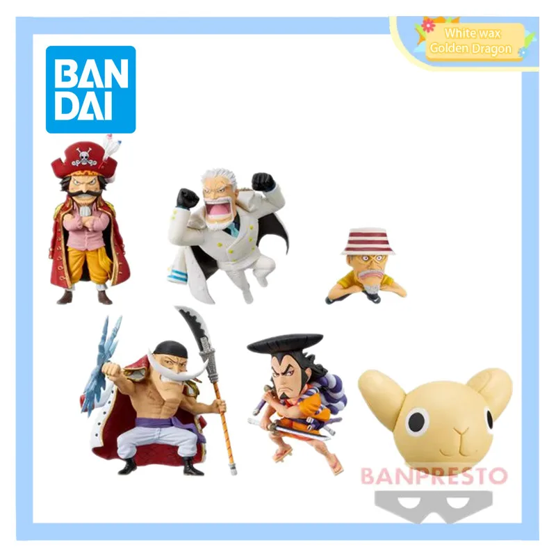 In Stock Genuine Bandai One Piece Anime Figure Vol.10 Hundred Scenes Model Dol Roger Edward Newgate Gift New store special offer