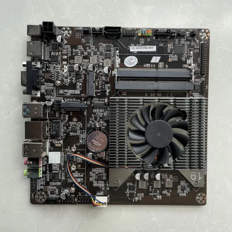 

11th generation N5095 mini host itx motherboard quad-core industrial control integrated computer mini motherboard
