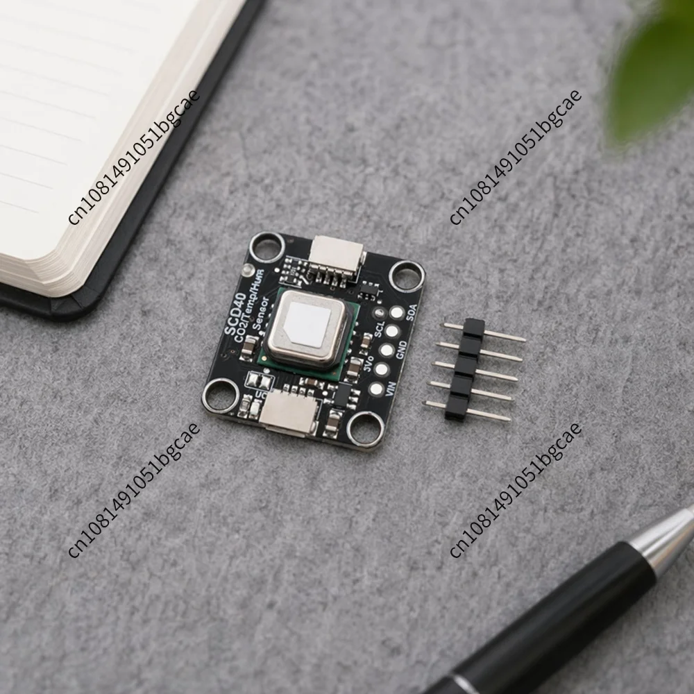 CO2 Temperature Humidity Sensor SCD40 SCD41 I2C 0x62 STEMMA QT Qwiic 3.3V-5V PCB Module