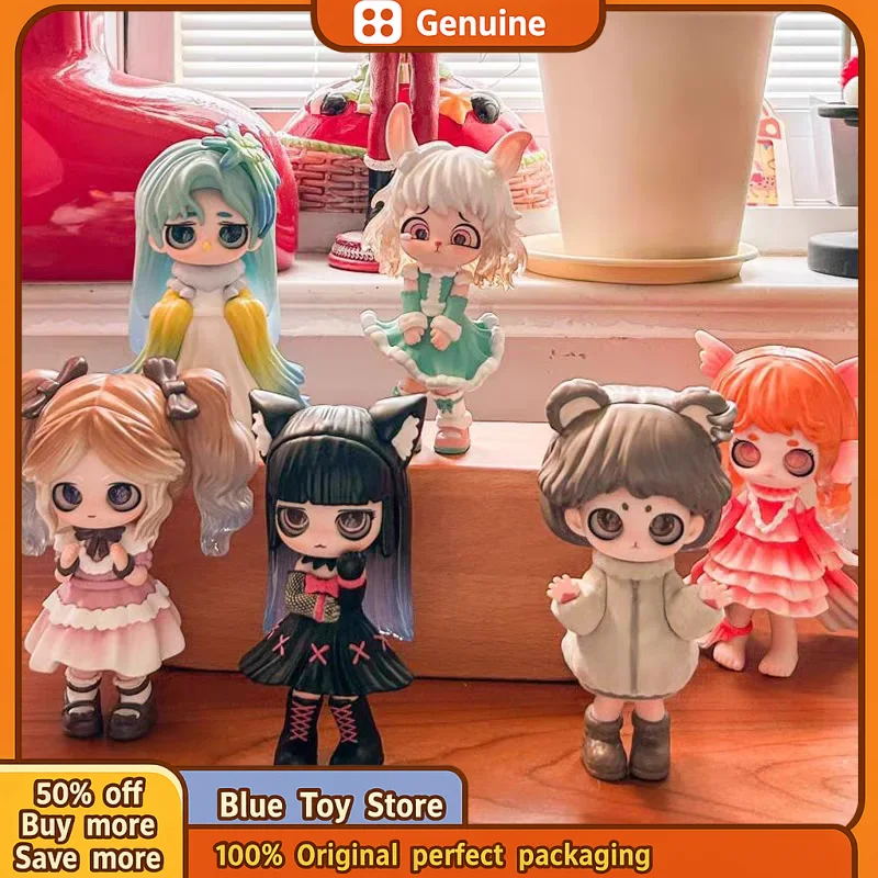 حقيقية الساخن كيكي الخيال متجر الحيوانات الأليفة سلسلة صندوق أعمى العصرية لعبة مجسمة دمية تمثال القوطية نمط تمثال لطيف حلية هدية غامضة #6