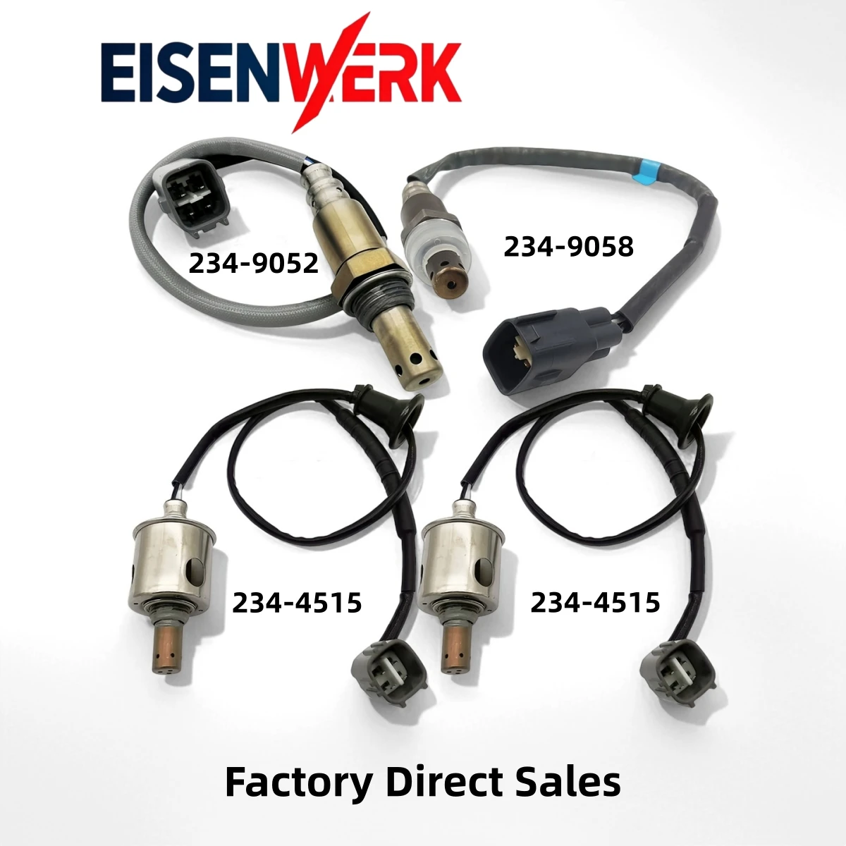 4pcs 2349052 2349058 2344515 2344515 high quality brand new Lambda O2 oxygen sensor For Lexus LS460 07-09 4.6