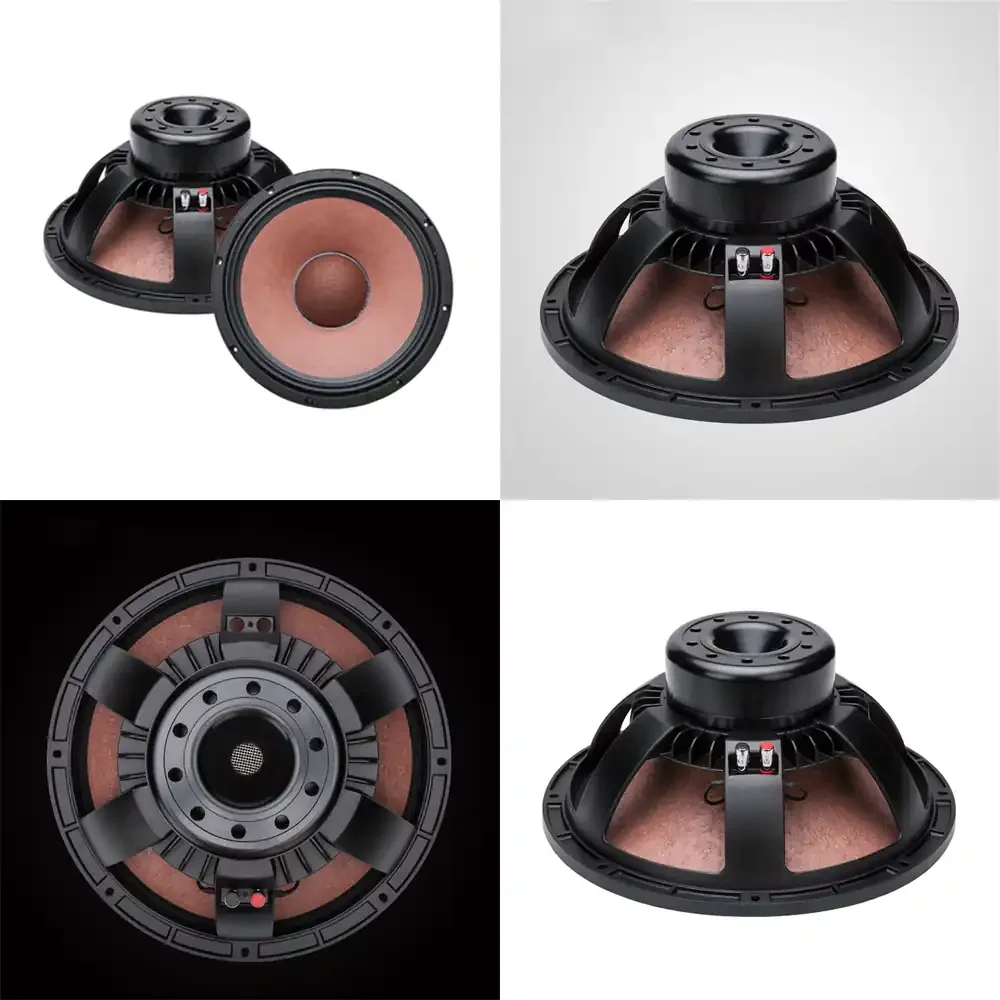 

PA-054 15 Inch/395mm Professional Audio Subwoofer Driver 100mm Invoice Coil 8 Ohms 600~1200W 98dB Frequency 43Hz 7.4kg/ 1 PCS