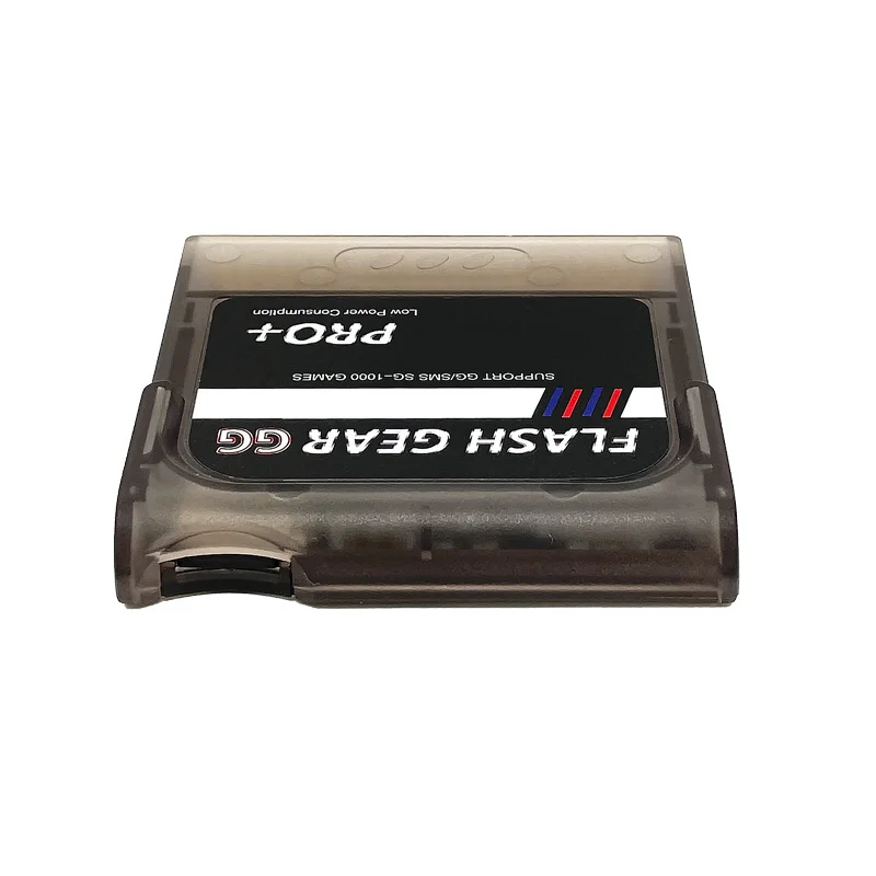EVERGENESIS Game Gear Game Card FlashMaster Cart مع بطاقة TF سعة 4 جيجابايت محملة مسبقًا مع أكثر من 1000 ألعاب لوحدة تحكم Sega Game Gear GG