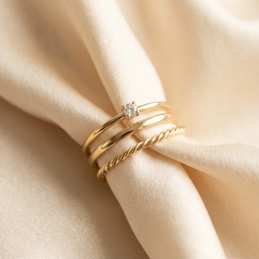 Anel fino: elegância discreta para o cotidiano