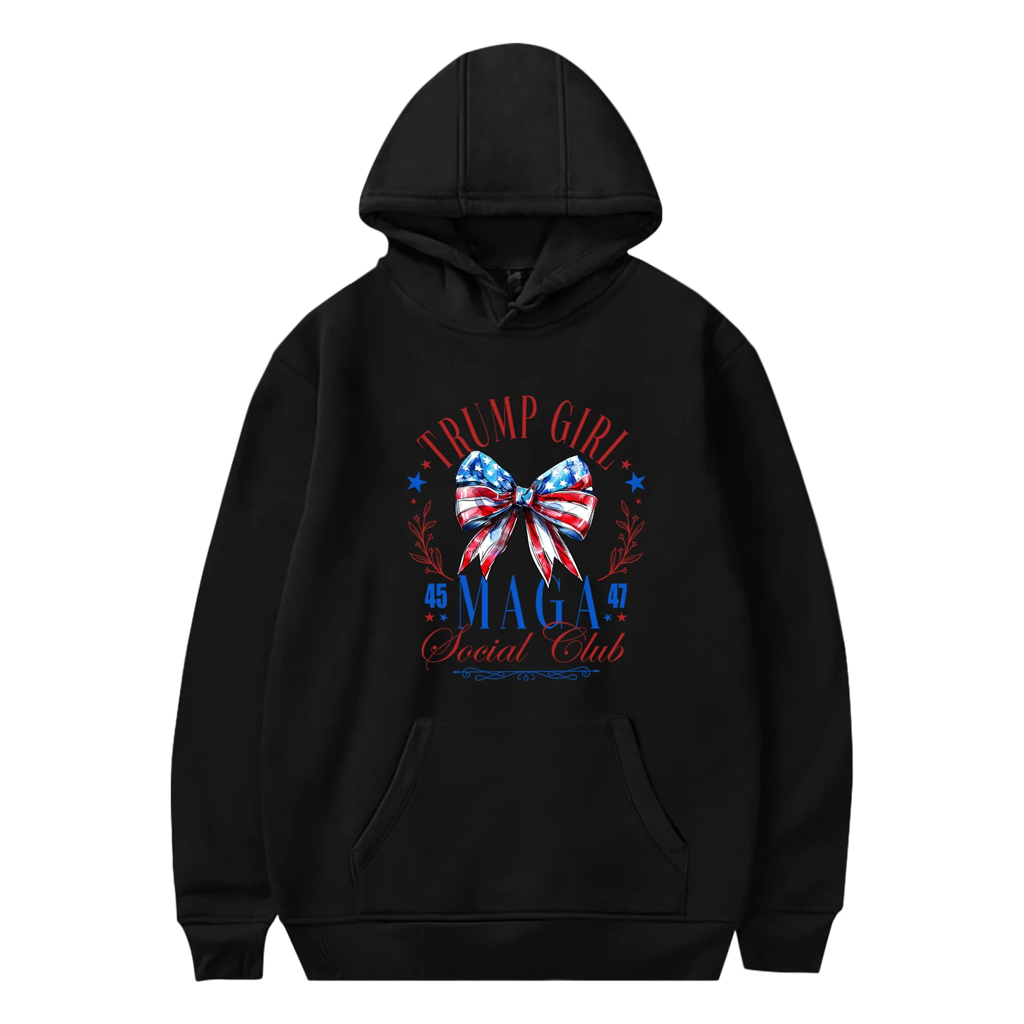 TP GIRL MAGA 45 47 Hoodies Unisex Men&Women Streetwear Hoodies Unisex