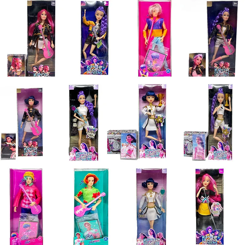 

2026 Kpop Demon Hunter Full series of doll toys action figure toy tiger Saja Mimi mira Zoe princess doll children's toygifts