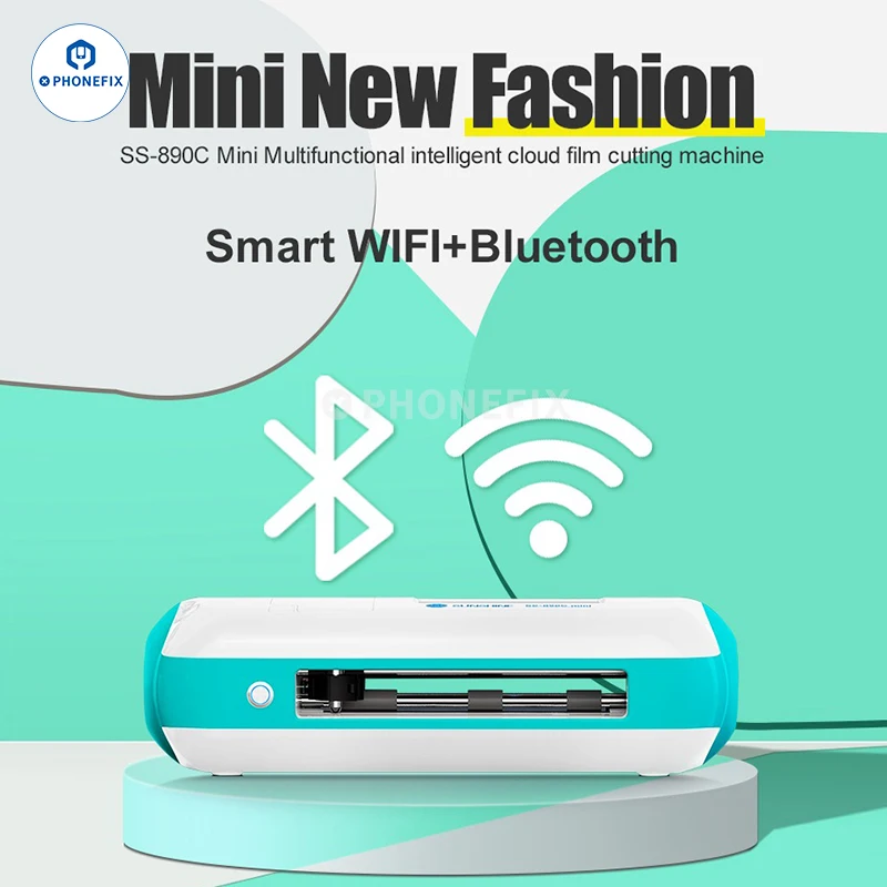 Sunshine Multifunctional Intelligent Precision Membrane Cutter DIY WiFi Bluetooth for Phone Protector Hydrogel Film Repair Tool