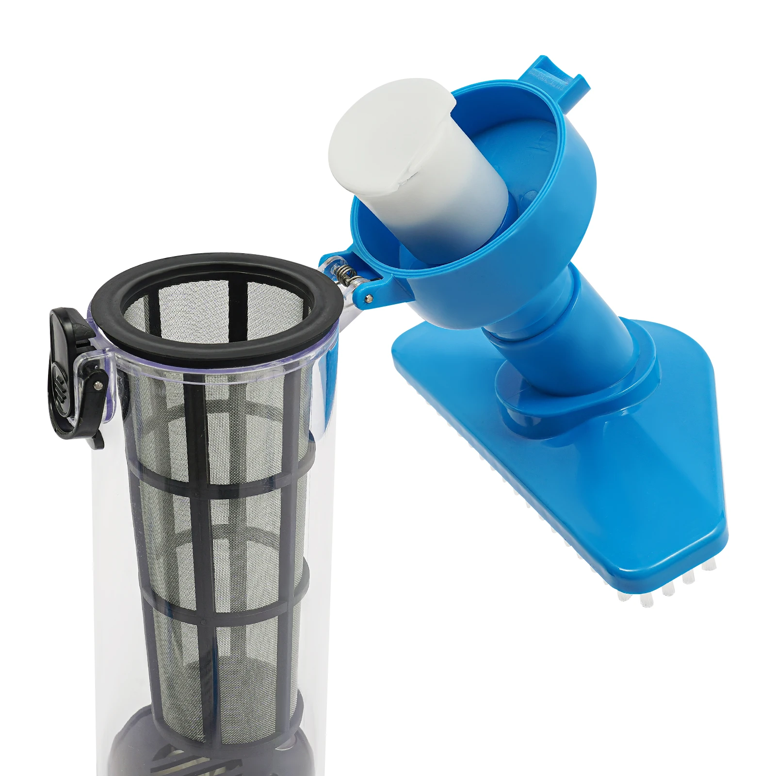 3-in-1-Pool-Staubsauger, batteriebetriebener Hand-Pool-Reiniger, geeignet für Spa-Center, Badewanne, Sandschutt, verstellbare Länge