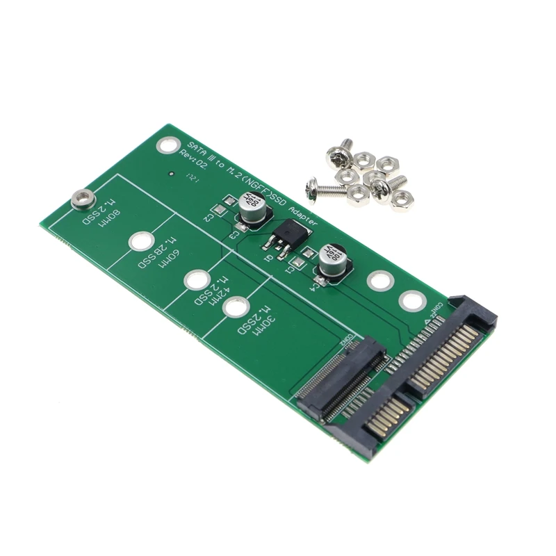 The Best Price M.2 NGFF SSD to SATA Adapter Card M.2 Interface to SATA 2.5 Inch Serial Solid State Drive STAT3 Adapter