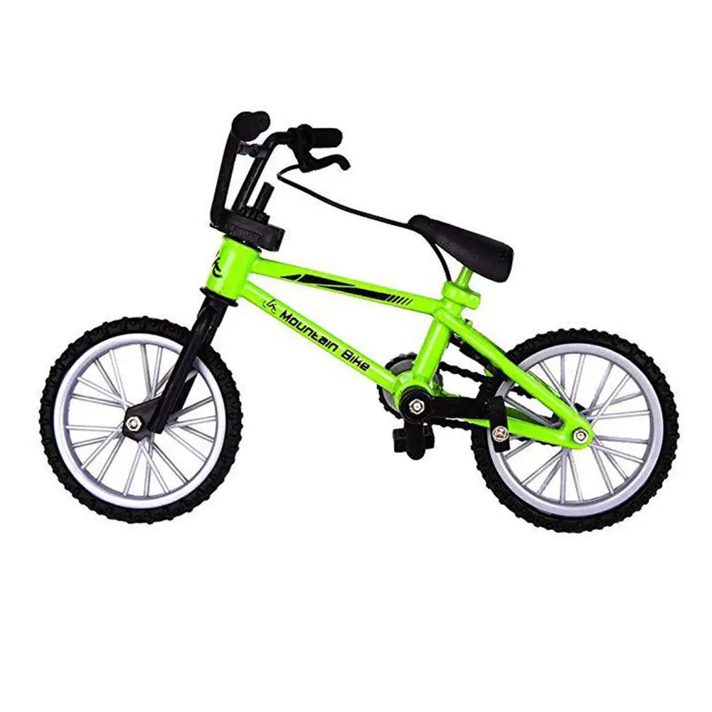 Miniatura roweru ze stopu, model symulacyjny roweru górskiego, rower na palec, zabawka edukacyjna, kreatywność, nauka, przedmiot dekoracyjny dla G M8T6