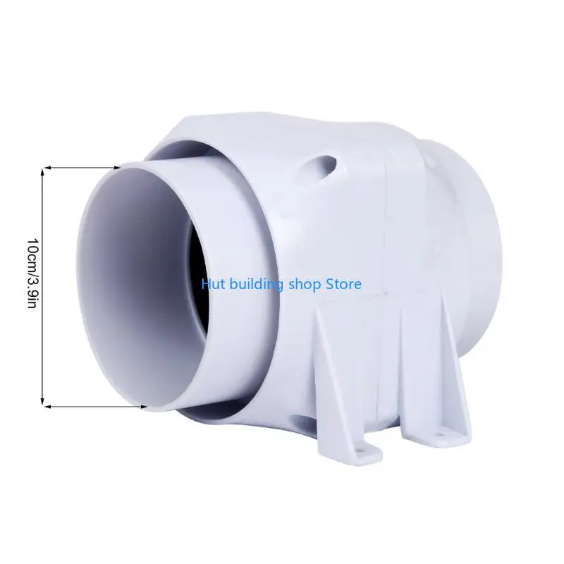 T21C Extractor Fan 110mm Smoke Extractor Duct Fan Pipe Fan 10cm Inner Hole