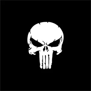 Stiker Motor Tengkorak Stiker Vinil Motocross Tahan Air Fairing Samping Tangki Bahan Bakar Sepeda Motor Dekorasi Helm Sepeda Motor 10 stiker vinil penjualan terbaik tahan air - №