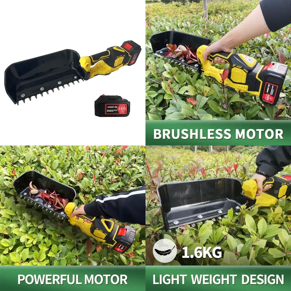 

Small Portable 24 V Function Mini Electric Brushless Machine Picker Harvester