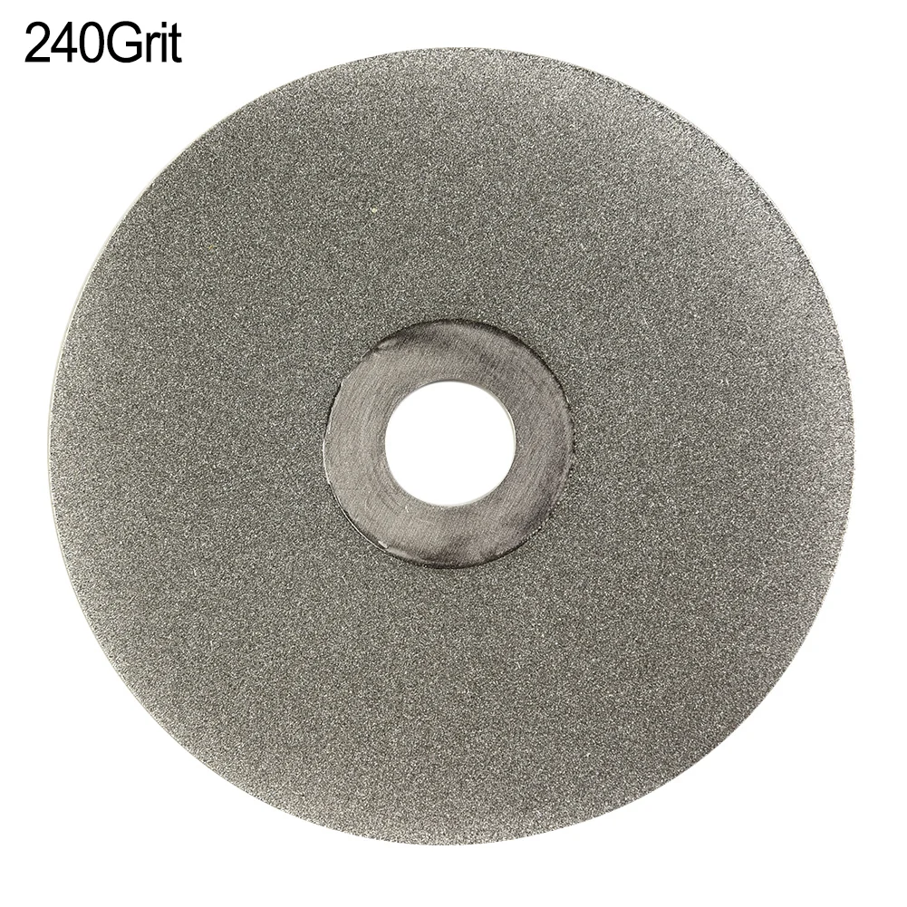 Bella mola pratica portatile disco abrasivo mola da 100 mm galvanica piatta lucidatura per gioielli 80 ~ 3000 grana