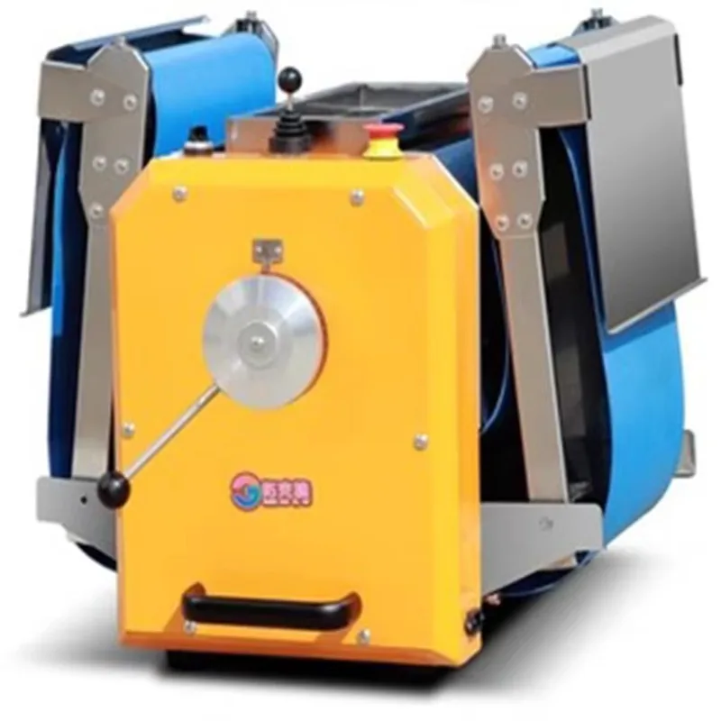 حار بيع المصنع التجارية التلقائي الصغيرة منضدية المعجنات العجين تسطيح نفخة آلة صنع المعجنات #6