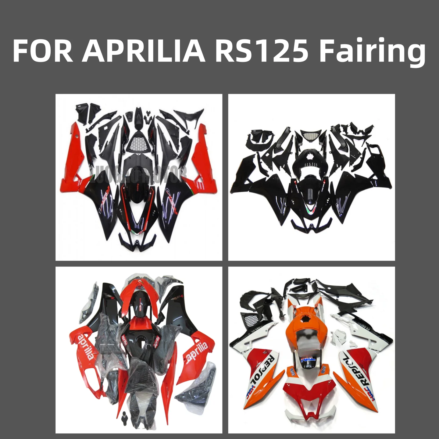 ABS NEW Motorcycle Fairings Kit for Aprilia RS 125 2012 2013 2014 2015 2016 2017 Bodywork Set RS125 12-17 Injection NEW ABS