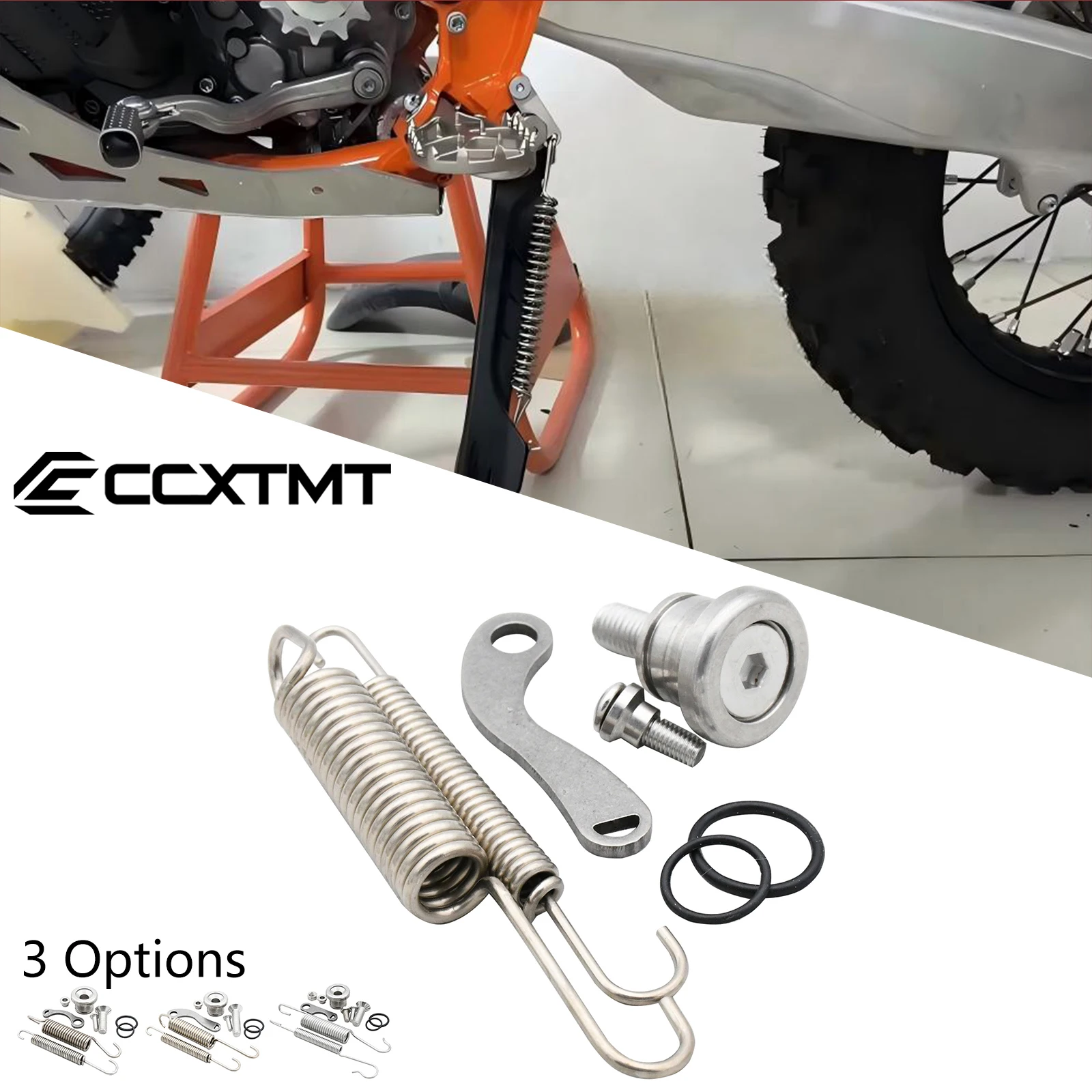 

Motorcycle Kickstand Side Stand Springs Kit For KTM XC XCF XCW XCFW XCRW EXC EXCF EXCR 150 200 250 300 350 400 450 500 Universal