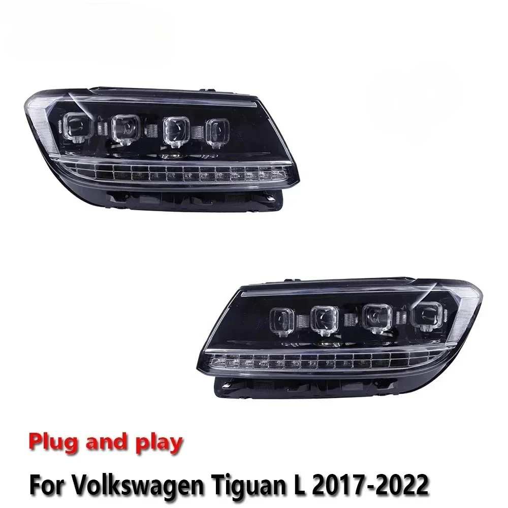 

Светодиодные аксессуары для модернизации фар для VW Tiguan L 2017-2022: ДХО, стоп-сигнал, указатель поворота, подключение Plug and Play