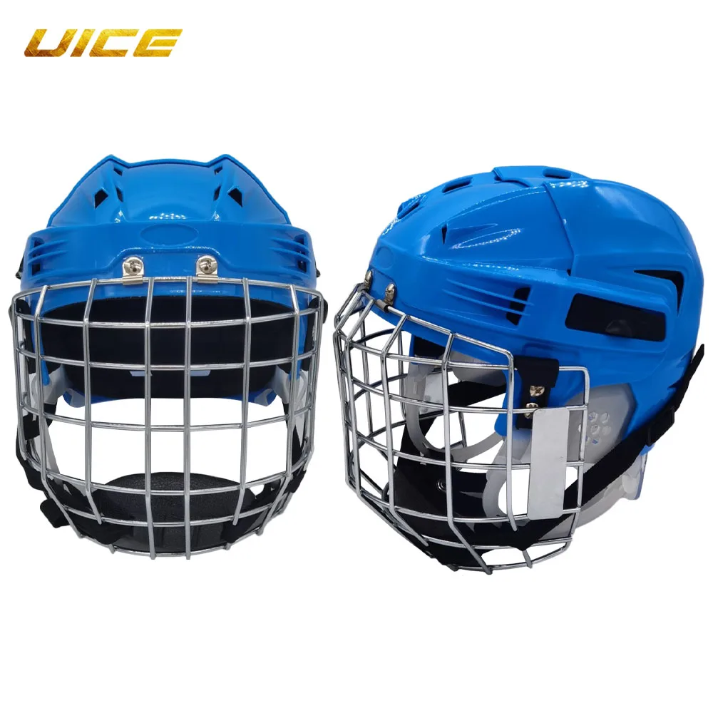 Hockey Helmet Ice Hockey Roller Skate Hockey Rugby Helmet Professional Protective Helmet Hat Training Match Mask Helmet Sport