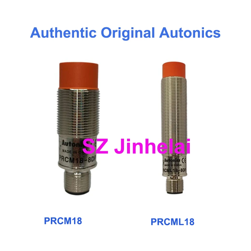 Authentic Original Autonics Metal Waterproof Plug type Proximity Switch PRCM18 PRCML18-5DN 5DP 5DN2 5DP2 8DN 8DP 5AO 8AO