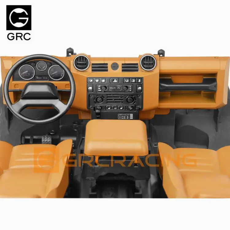 Interior Simulation Central Control Seat Modification Parts For 1/10 RC Crawler Car Traxxas TRX4 Defender