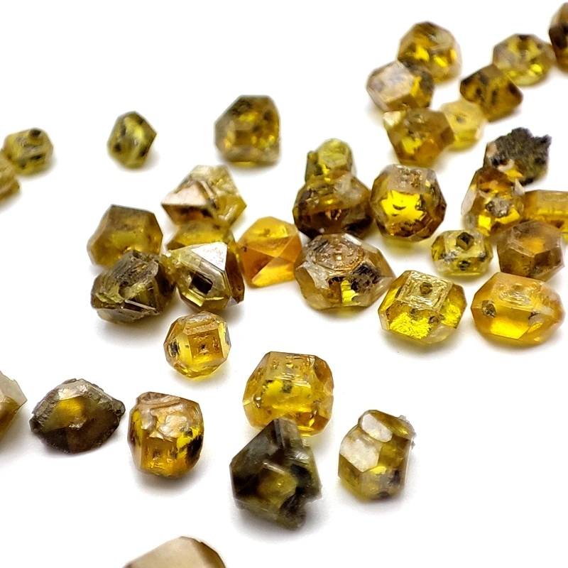 Diamant créé en laboratoire par l\'homme, fait à la main, perles, Adamas synthétiques, outil de coupe de spécimen, accessoire de bijouterie, artisanat