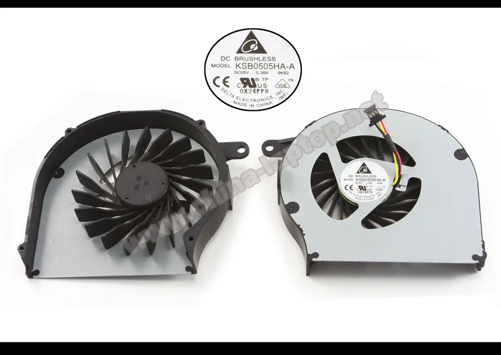 

Original New Laptop Notebook Cooling Fan for HP G62 G72, for Compaq Presario CQ72 Series - KSB0505HA-9K62, 13.V1.BJ195.F.GN