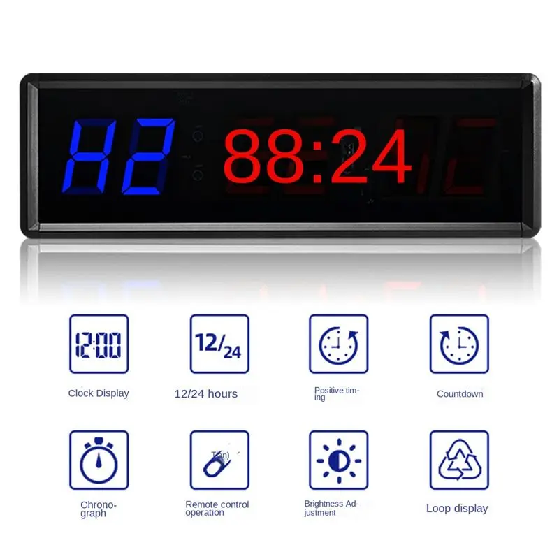 athletics-15-inch-6-digit-gym-timerled-interval-timer-digital-countdown-wall-mounted-clock-fitness-timer-for-home-gymus-plug