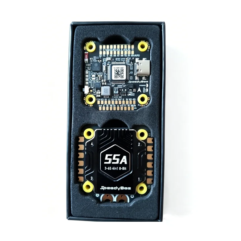 

SpeedyBee F405 V5 OX32 55A Stack, Deluxe & Standard 2 Options, 30×30 F4 Flight Controller + 4in1 ESC Combo