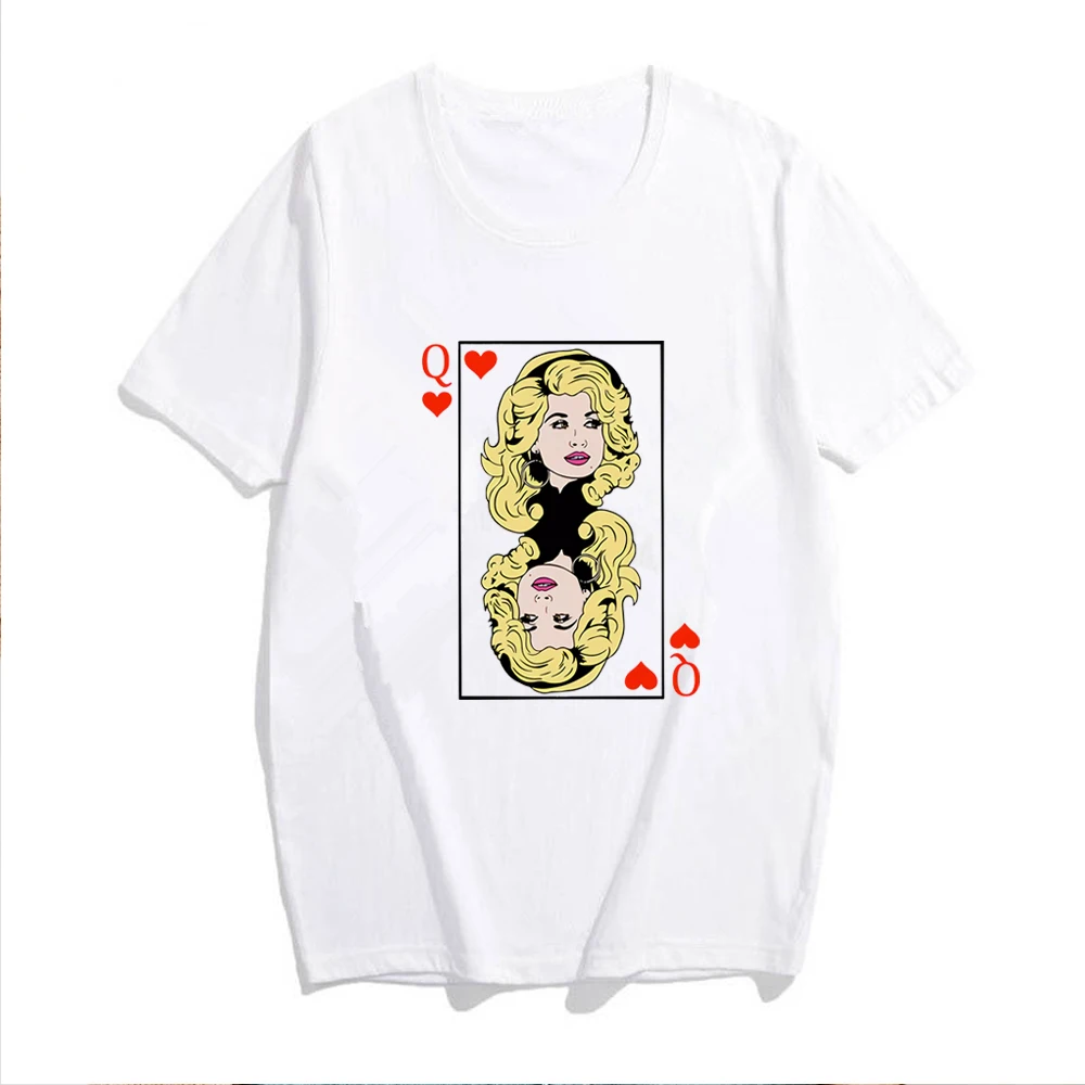 Dolly Parton Tee Dolly Playing Card T-shirt Dolly-Inspired Shirt Queen of Hearts Queen of Dolly Shirt Country Music Shirt Dolly