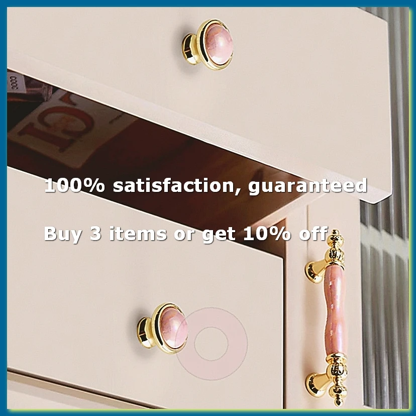 Fashion Ceramic Cabinet Handle Kitchen Cabinet Door Handle Drawer Pull European Style Furniture Handle.-ABPX
