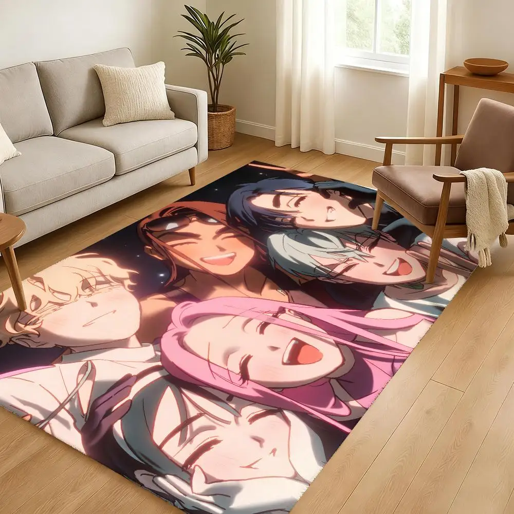 Cartoon A-Alien Stage Ivan Till Floor Mat Soft Thickened Absorbent Non-Slip Bedroom Living Room Door Mat Home Decor Flannel Rugs
