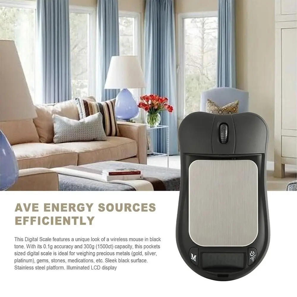 

Precision Mini Pocket Portable 100g~500g/0.01g Mouse Style Digital Scales Electronic Jewelry Scale Weight Balance Scale