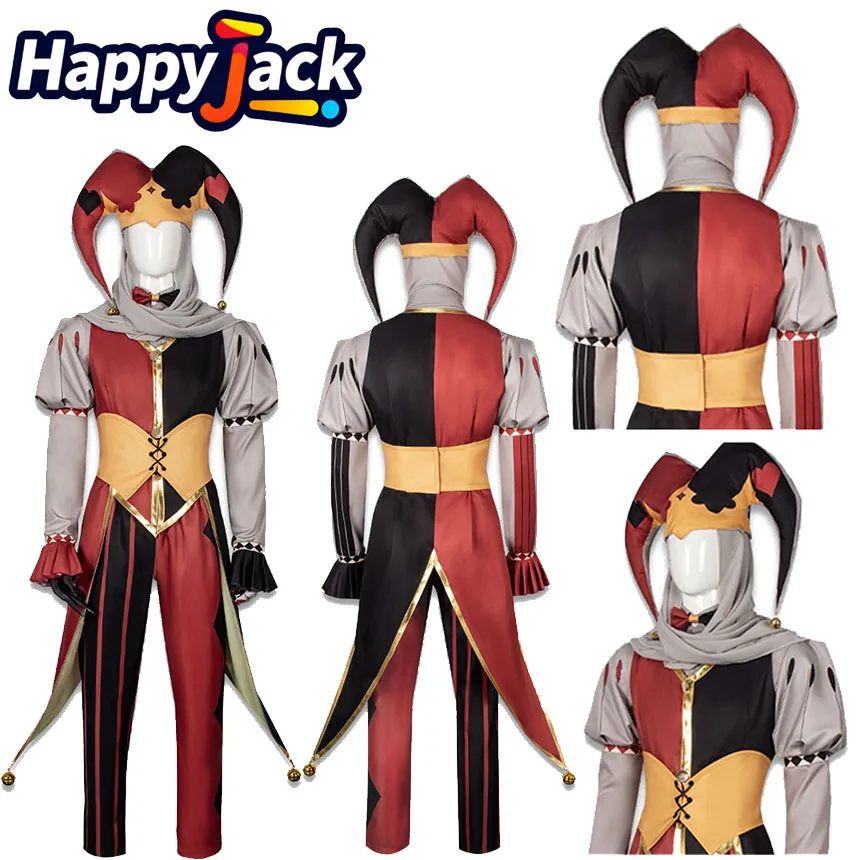 Jestyn Cosplay Costume Game Kingdom Roleplay Adult Top Pants Hat Gloves Outfits Halloween Carnival Party Stage Clothing Suit - view 2
