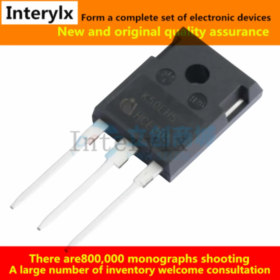 1Pcs/Lot G50EH5 IKW50N65H5 IKW50N65 direct plug TO247 IGBT power tube 50A650V