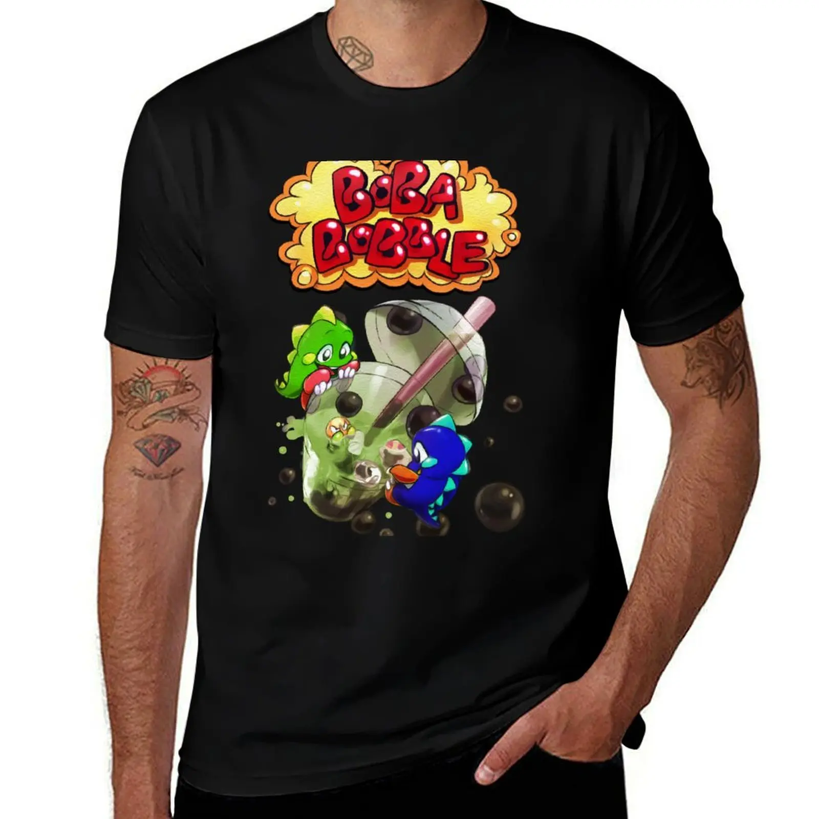 

Boba Bobble Matcha Mayhem T-Shirt sports fans luxury t-shirt shirts graphic tees T-shirts for men cotton