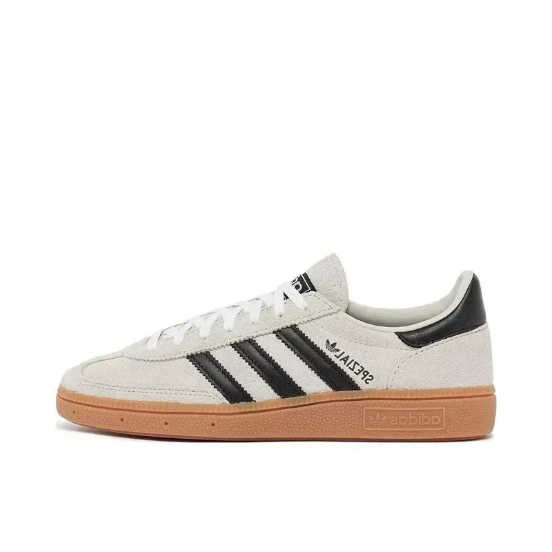 Adidas Handball Spezial Männer und Frauen einfache Wildleder flache Unterseite niedrige Oberseite bequeme Skateboards chuhe