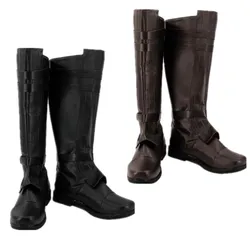 Unisex Jedi Shoes Boot Adult Men Movie Anakin Shoes Battle Space Roleplay For Outfits Fantasia Halloween Party Christmas Gifts