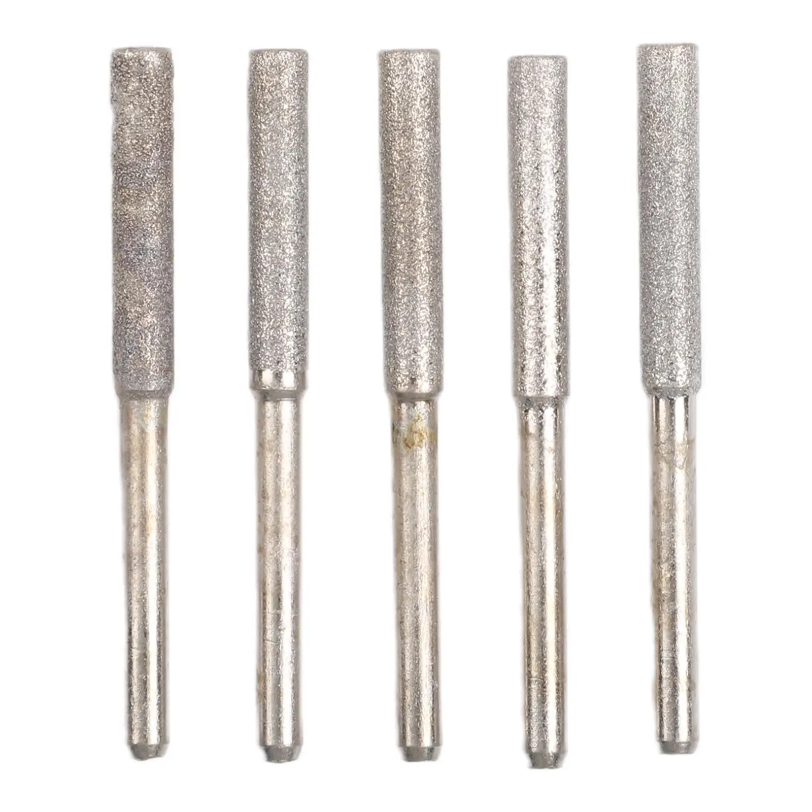 

Diamond Grinding Head Burrs 5 Pieces 4MM for Electric Chain Saw Grinder Designed for Wood Metal Jade Polishing