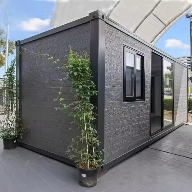 Flat Pack Homes Container House Geprefabriceerd gebouw Prefablicadas-huizen Klaar om te leven in geprefabriceerd huis van 2 kamers Klein