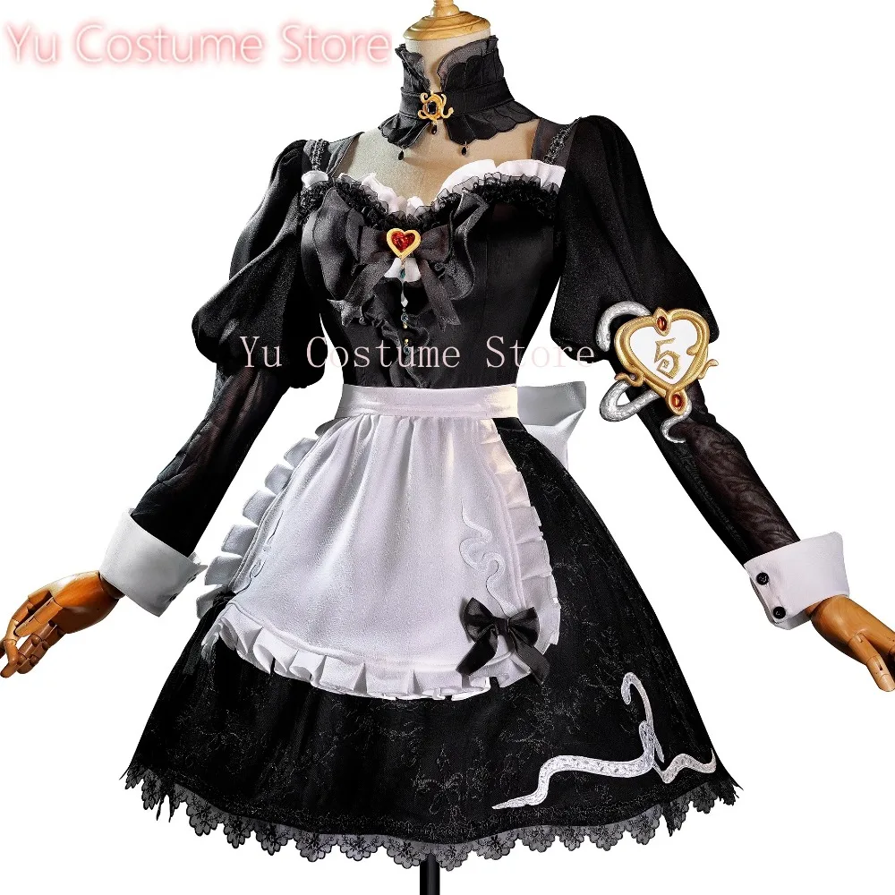 يو زي الأسنان الخامس فيونا جيلمان الرقص QiZhen موضة لعبة البدلة فستان أنيق تأثيري حلي هالوين حفلة لعب الأدوار الزي #1