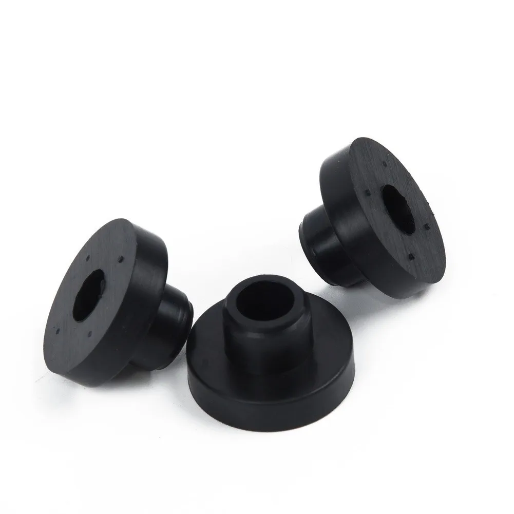 5 Pack Tank Grommets for Agricultural and Power Equipment For Tractors Lawn Mowers Generators Black Rubber Seals