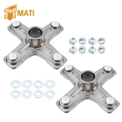 Rear Left&Right Wheel Hub Kit for Yamaha Banshee 350 Warrior 350 Raptor 700 660 350 250 YFZ450 YFZ450X 1PE-F53K0-00-00 1PE-F5383